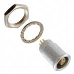 ERA.0S.303.CLL Lemo Push-Pull Connector Receptacle, Female Sockets and Male Pins 3 Position Solder Cup